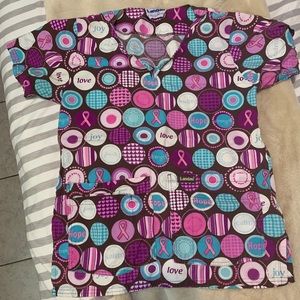 landau women’s scrub top